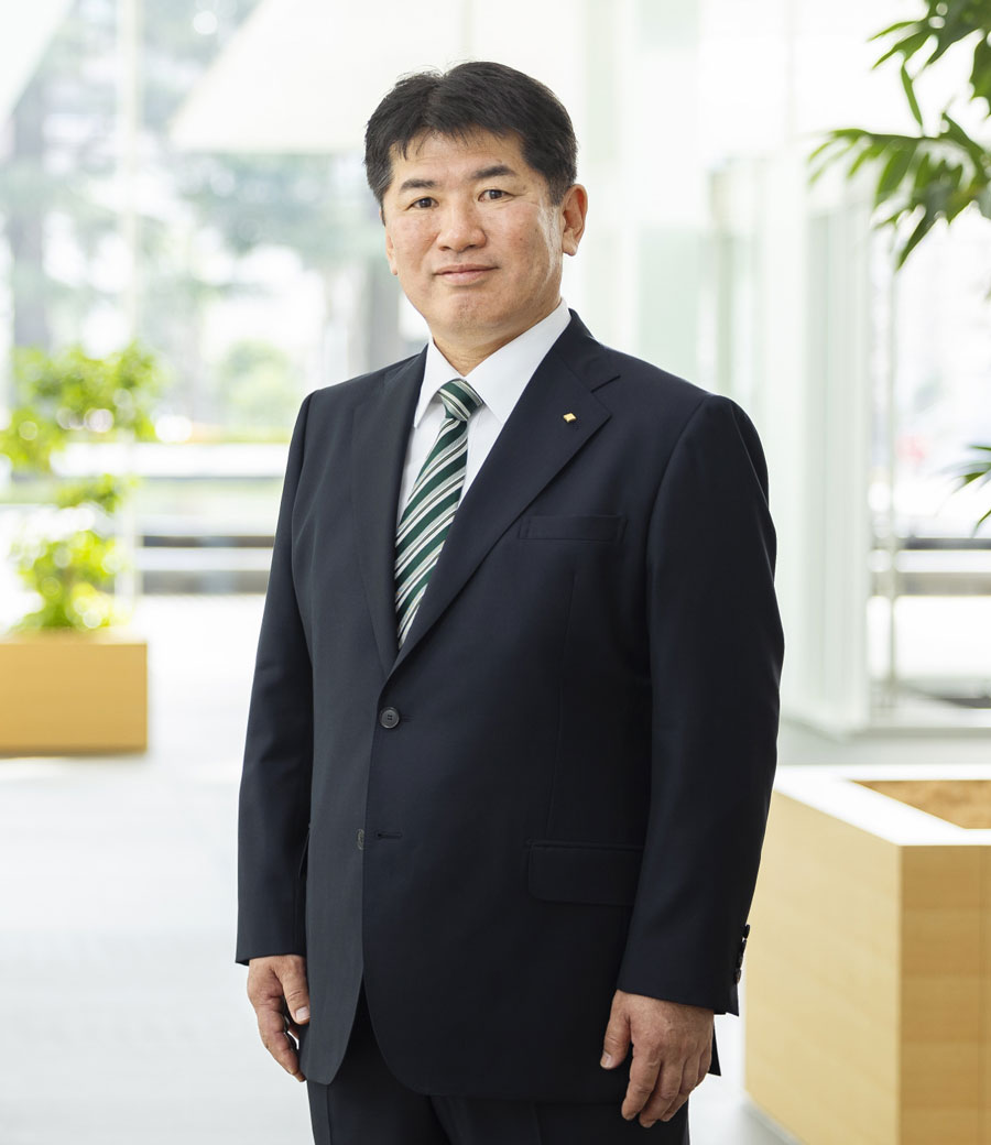 President and CEO, Representative Executive Officer Kunimasa Shigeno picture